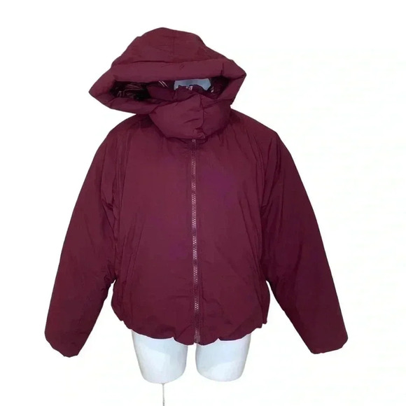 Uniqlo Jackets & Blazers - Uniqlo oversized U Padded Short Parka puffer Jacket coat hood size small